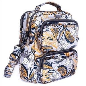 Lug Lily Grey Compass Crossbody Bag NWT